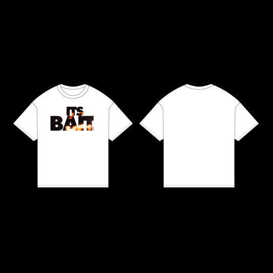 ITS BAIT TEE (WHITE & BLACK)